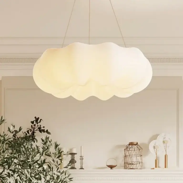 1- Light Cloud Pendant Light Modern Dimmable Led Pendant Light  Cloud Chanderlier Modern Pendant Light With Remote Control