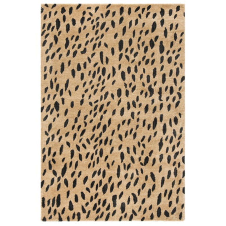 Breanna Hand Tufted Wool Animal Print Indoor Rug