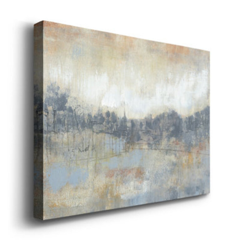 Cool Grey Horizon I  Painting Print