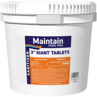 3" Maintain Chlorine Tablets