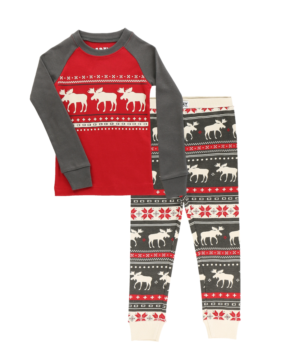 CABIN FAIR ISLE KIDS PJ SET Great Northern Trading Company