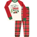 MOST LIKELY TO SHAKE PRESENTS KIDS PJ SET