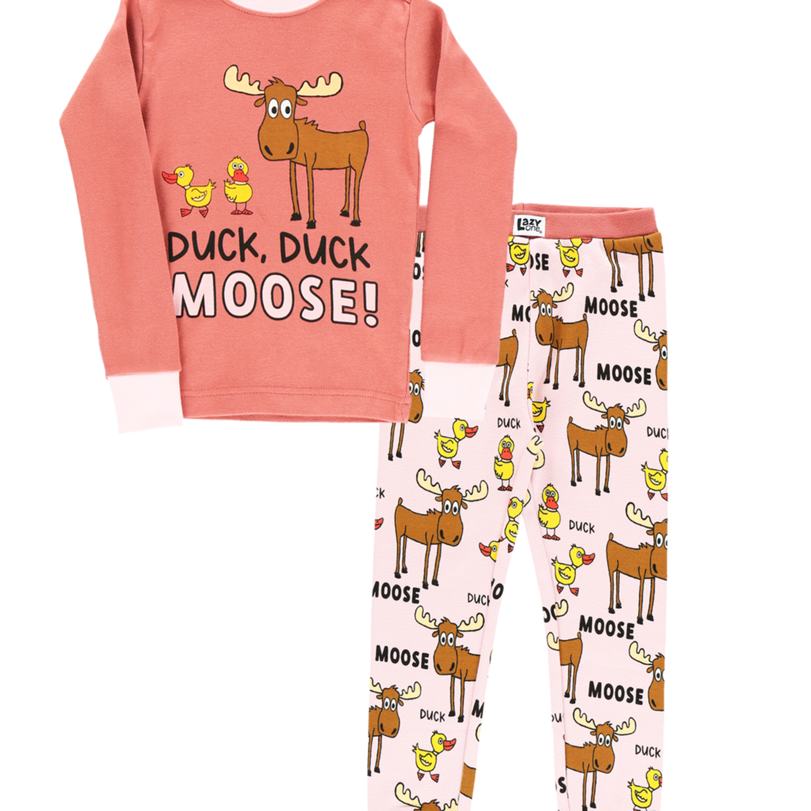 DUCK DUCK MOOSE KID PJ SET