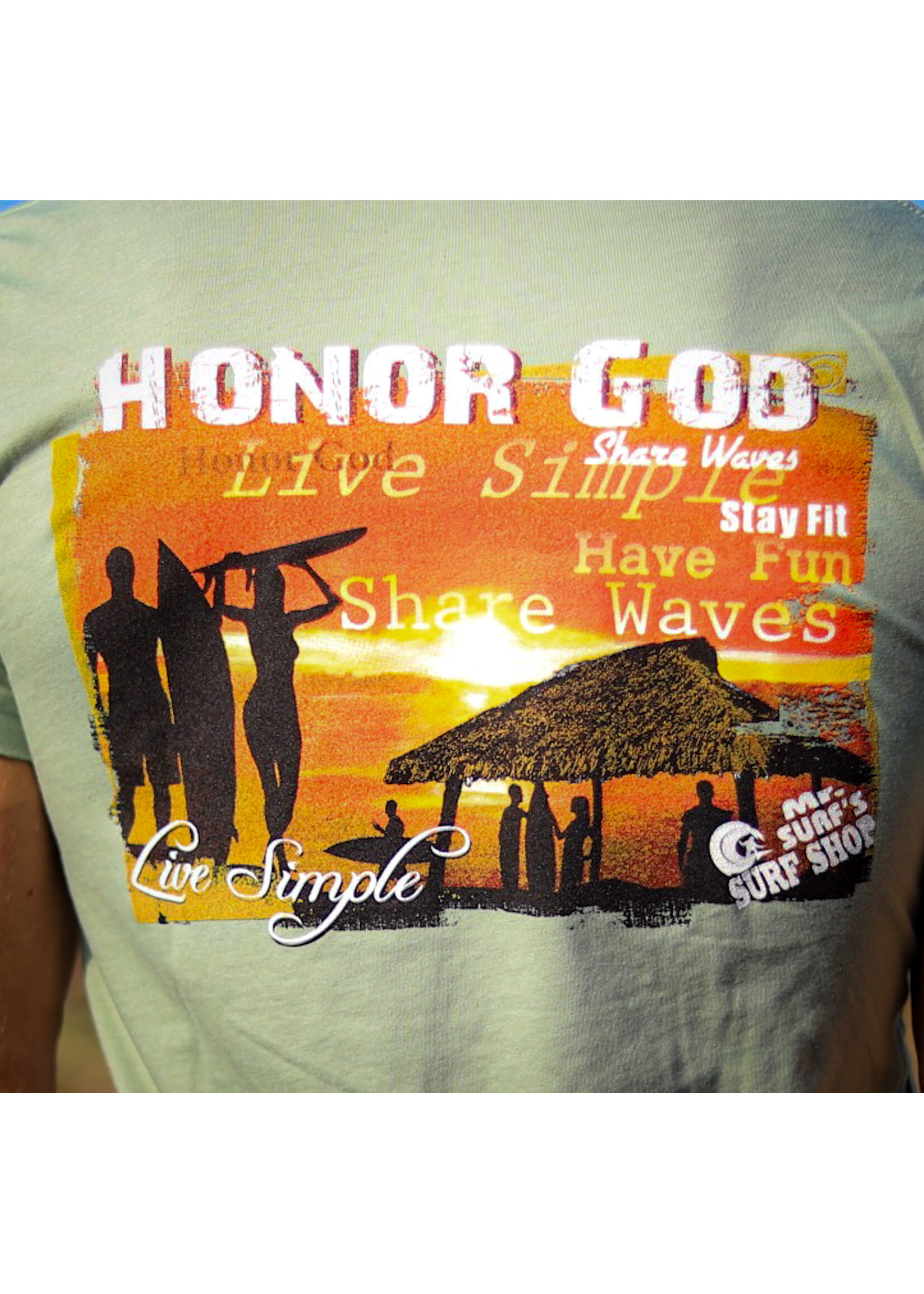 Mr Surfs Mr Surfs Honor God Short Sleeve