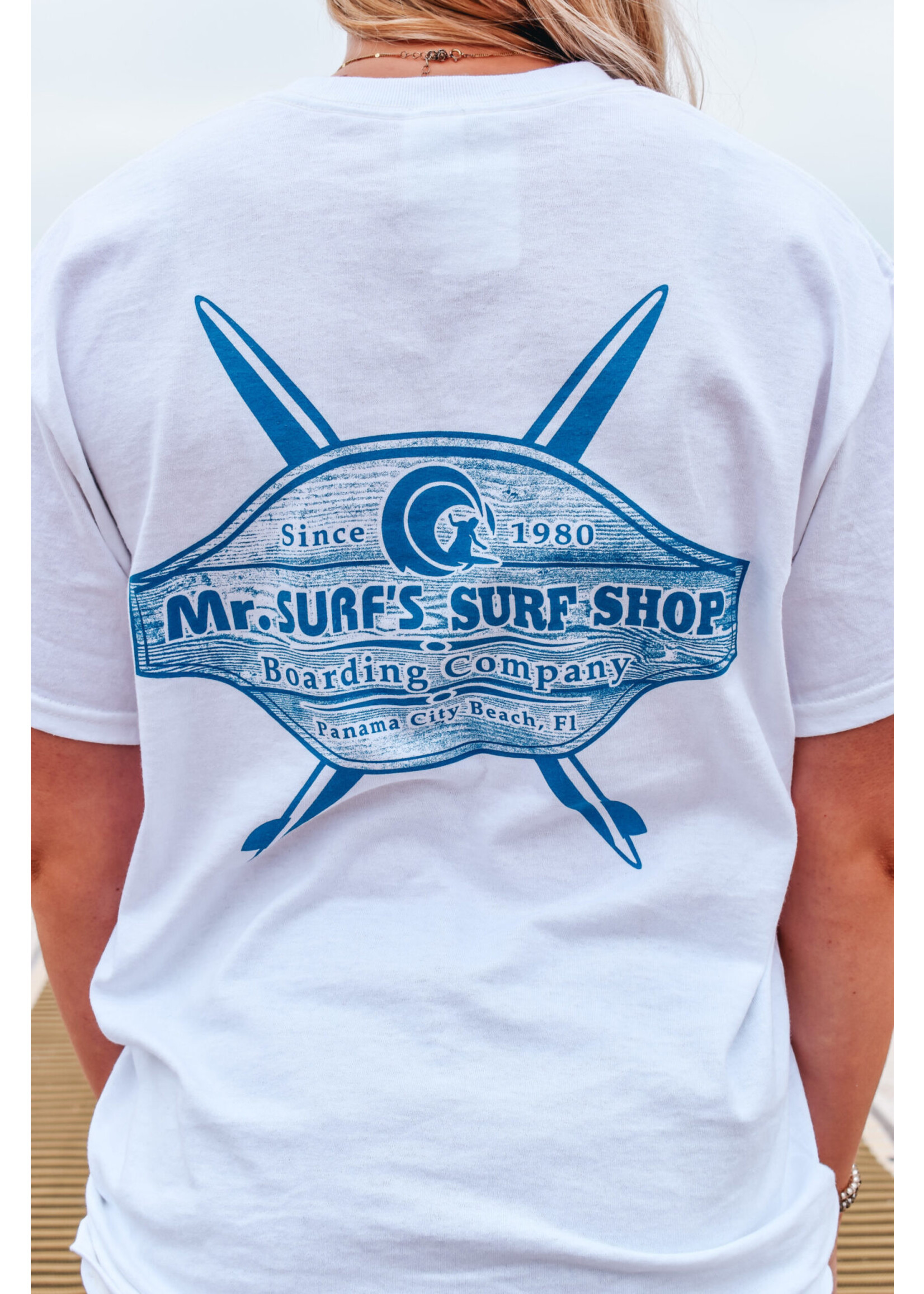 Mr Surfs Mr Surfs Vintage Sign Short Sleeve T-Shirt
