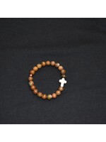 Rahab's Rope RAHAB'S ROPE GRACE UPON GRACE BROWN BRACELET #B3200