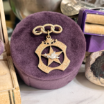 SJ Custom Jewelers 10k Rose Gold Vintage "Peace Dove" Star Brooch " Daughters of Rebekah"