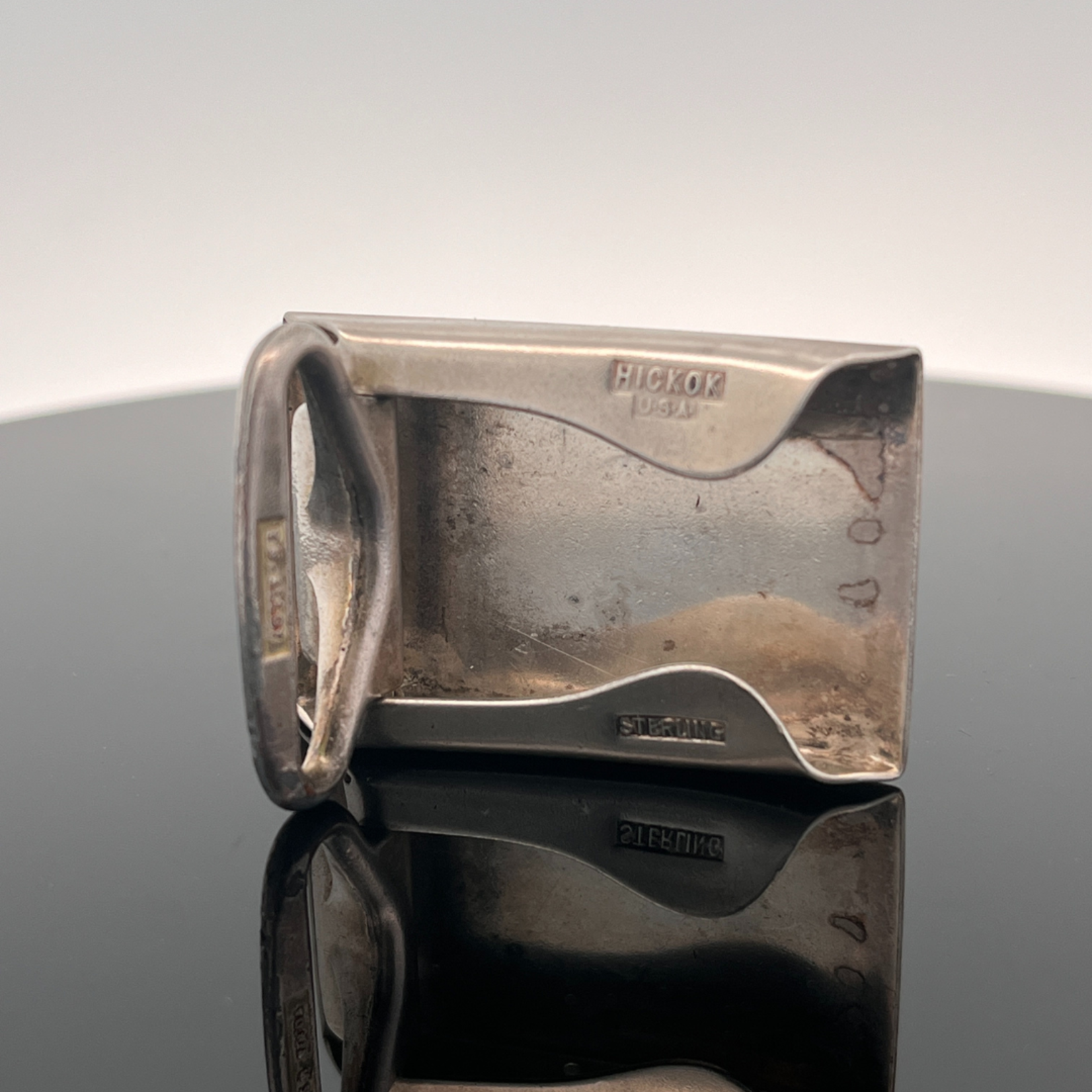 SJ Custom Jewelers Sterling Silver Vintage Texas Ranger Belt Buckle