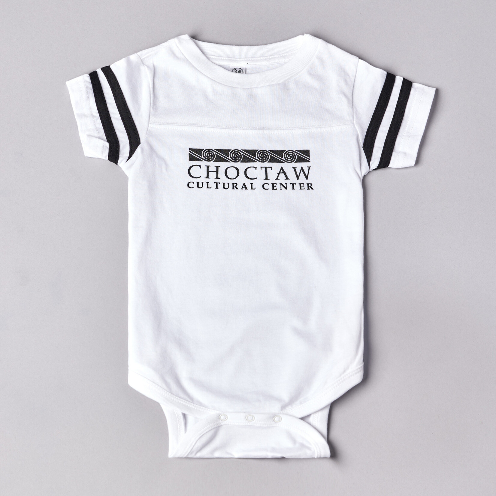 Choctaw Cultural Center Striped Onesie