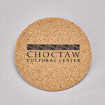 Choctaw Cultural Center Cork Coaster