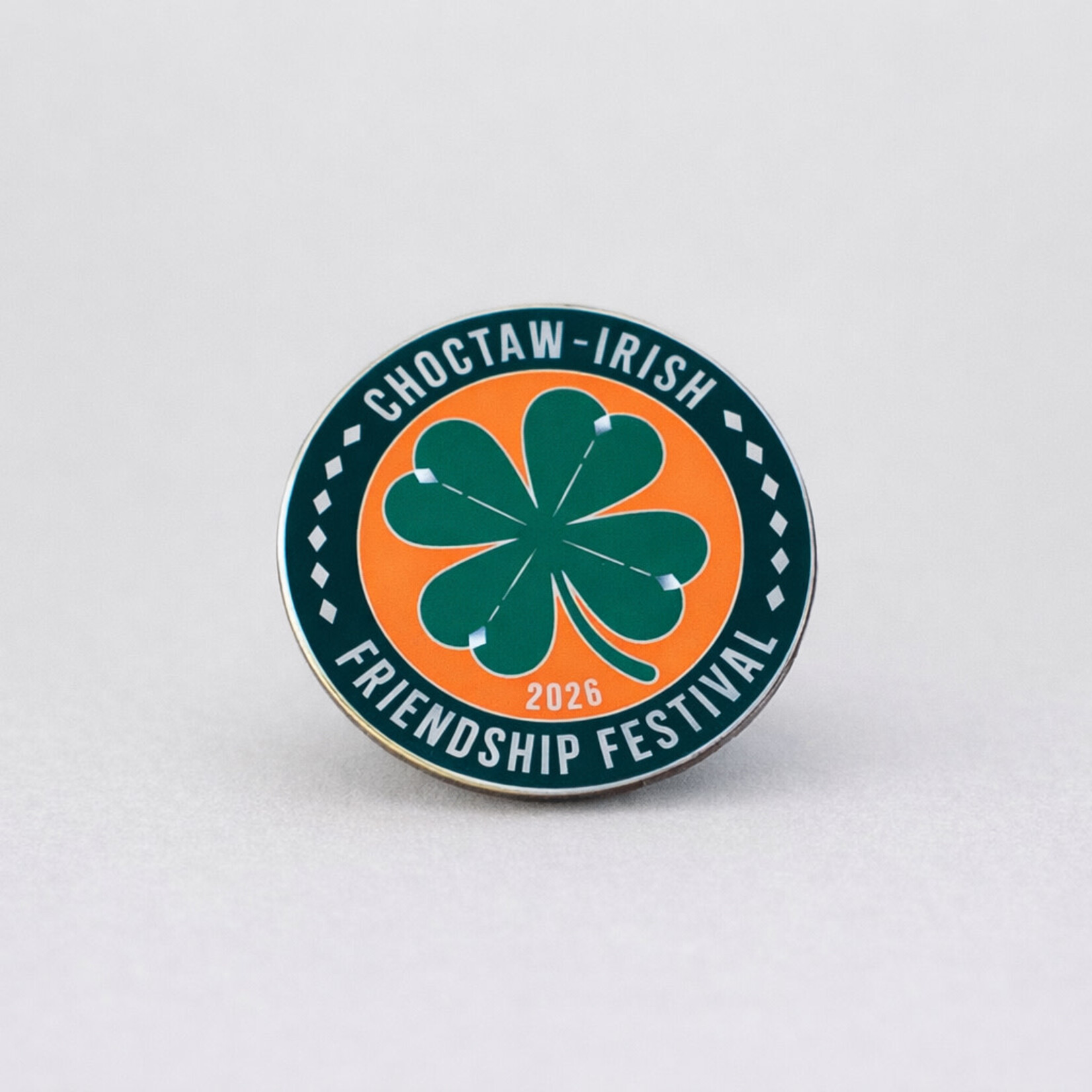 2026 Irish/ Choctaw event pin