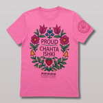 Port & Co Beach Wash Proud Chahta Ishki (Mother)- Neon Pink