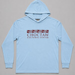 CCC Hoodie Tee-shirt Aquatic Blue