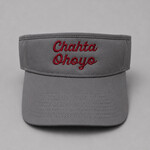 Chahta Ohoyo (Choctaw Women) Visors Burgundy & Grey