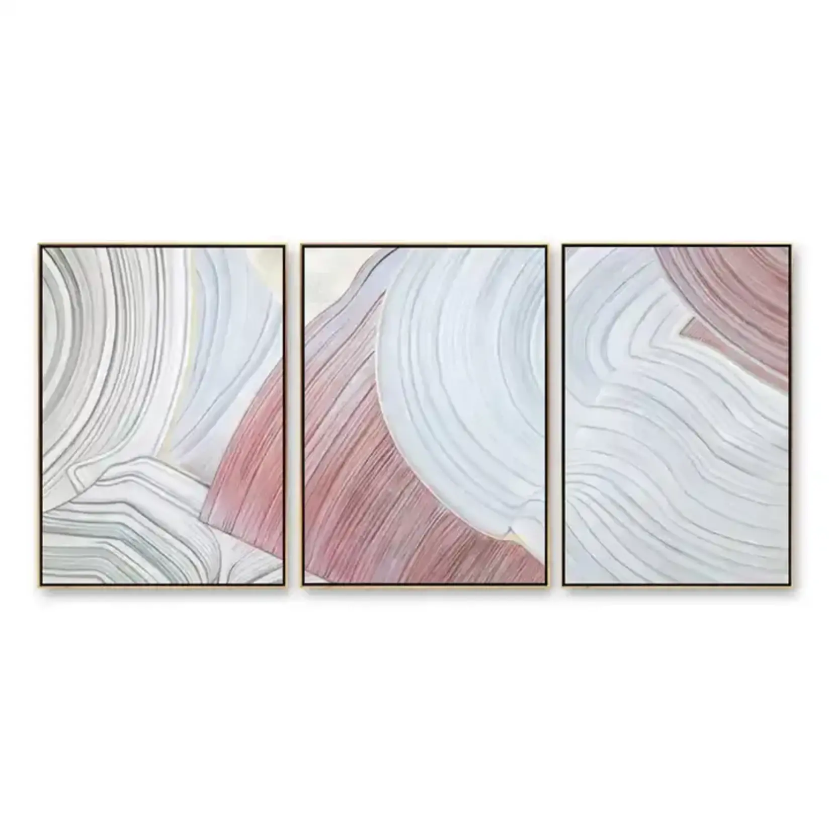 Oil Painting Panel Oil Abstract Painting (3 pcs)