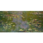 Printing Water Lilies By Claude Monet