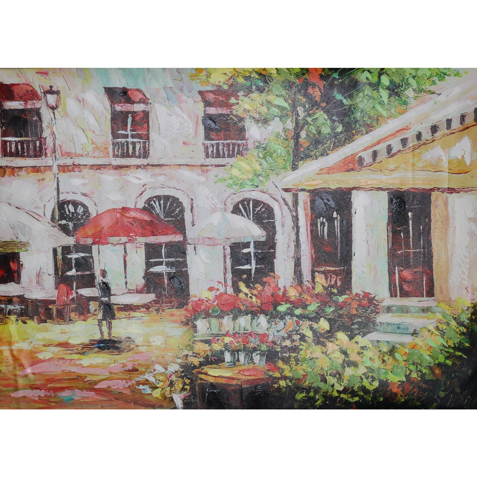 Printed Painting Cafe Europa