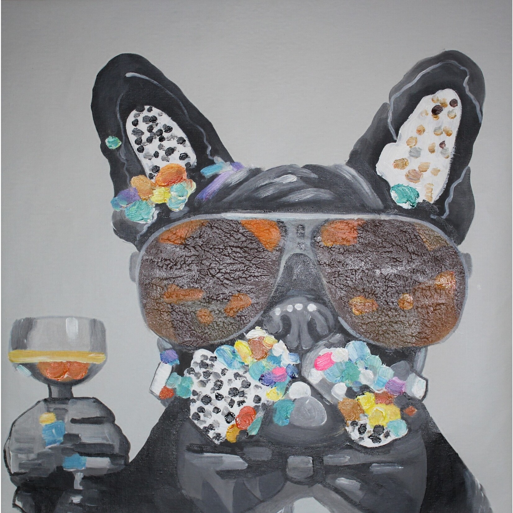 Painting Cartoon Dog