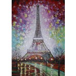 Painting Eiffel Tower