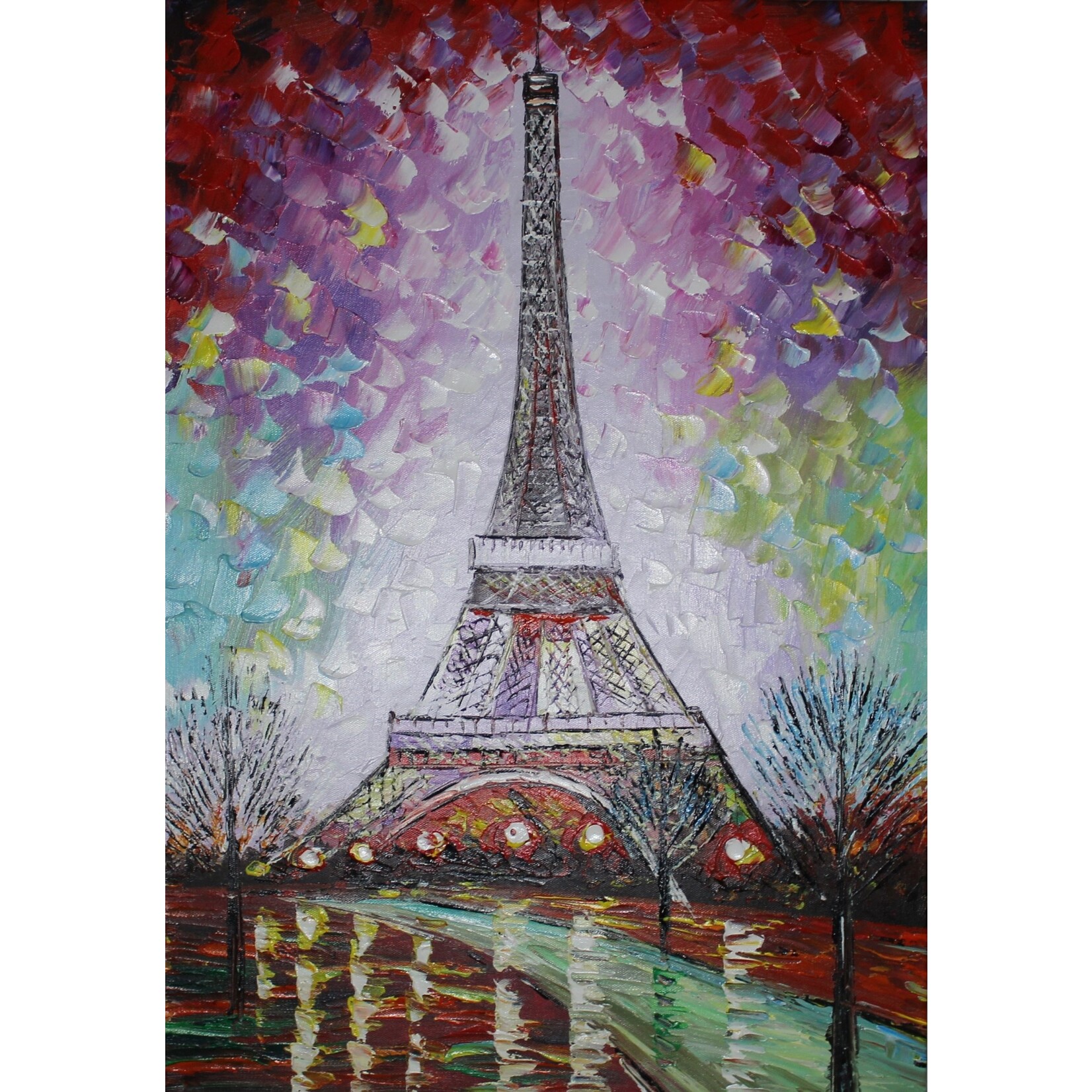 Painting Eiffel Tower
