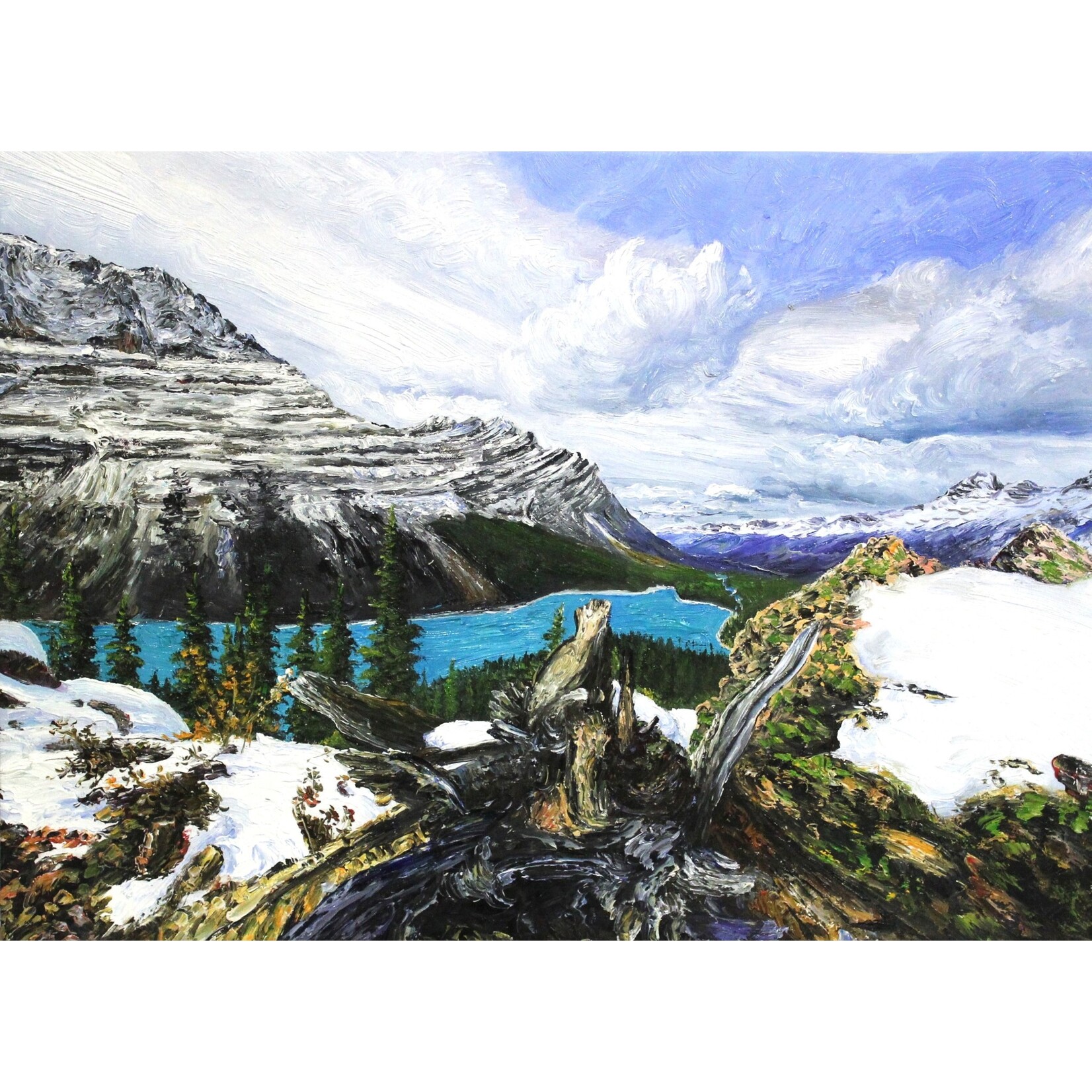 Customized Painting Banff Peyto Lake I