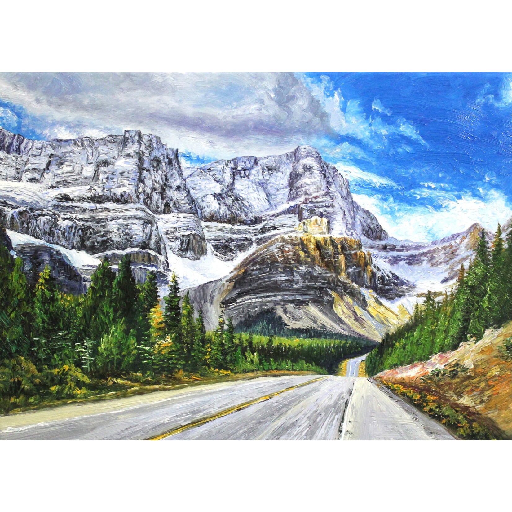 Customized Painting Banff Highway I