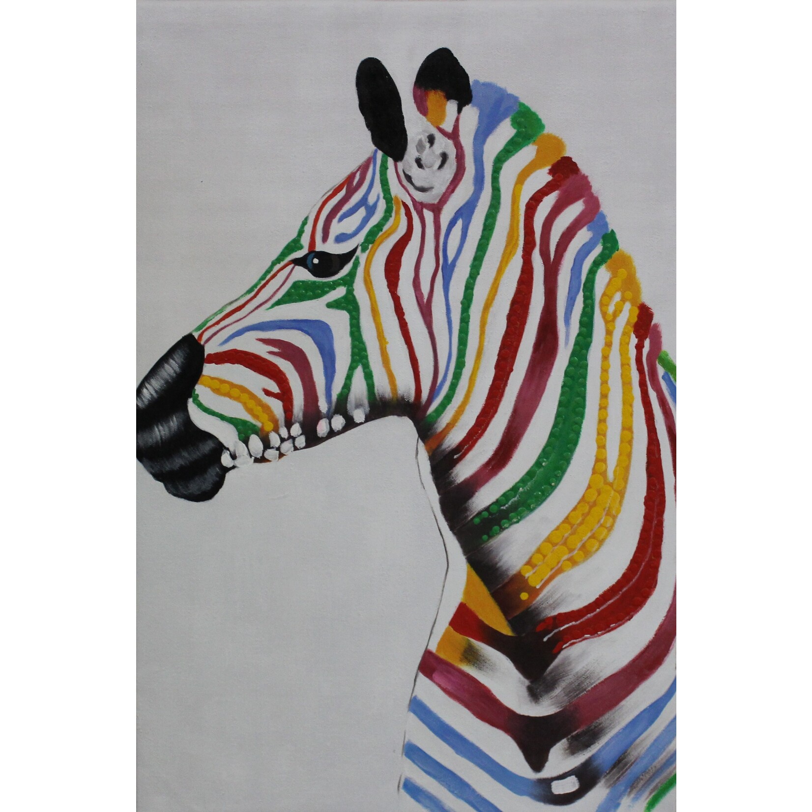 Painting Zebra Colored