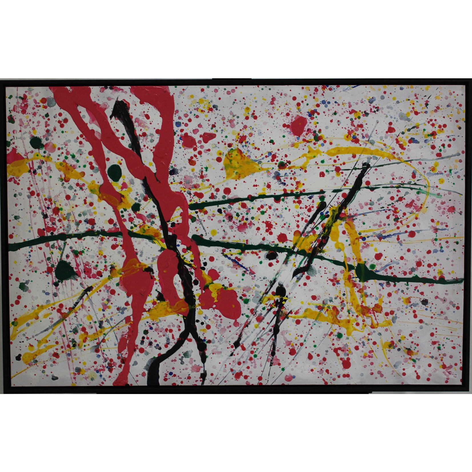 Printed Painting Multi Colored Abstract