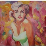 Oil Painting Marilyn Monroe