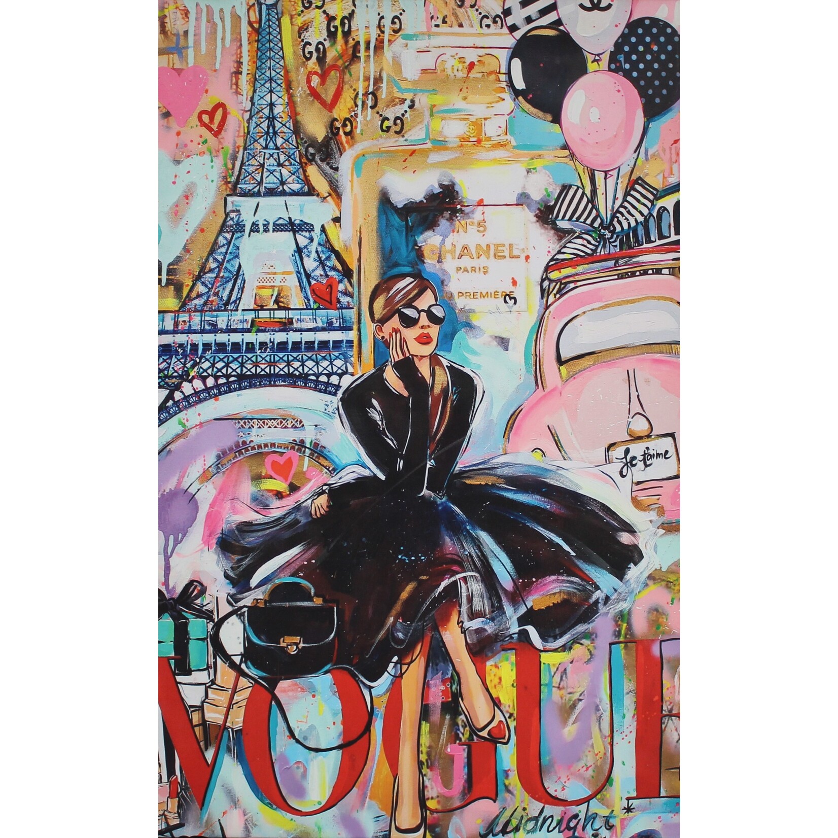 Graffiti Street Pop Art Woman