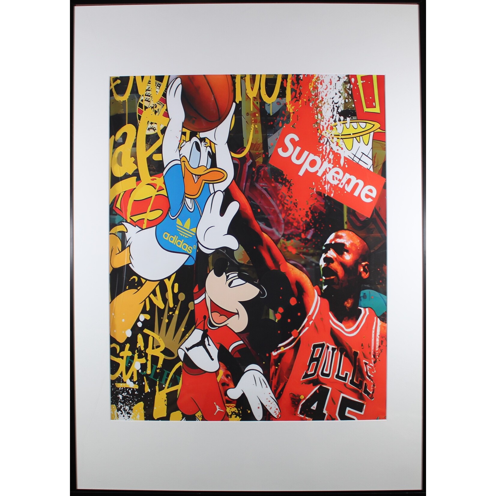 Printing Basketball Pop Art