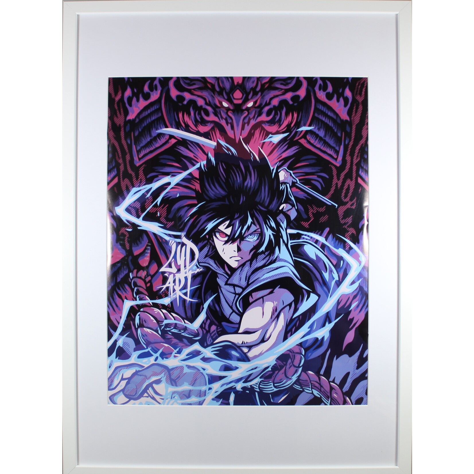 Printing Sasuke With Susanoo Design