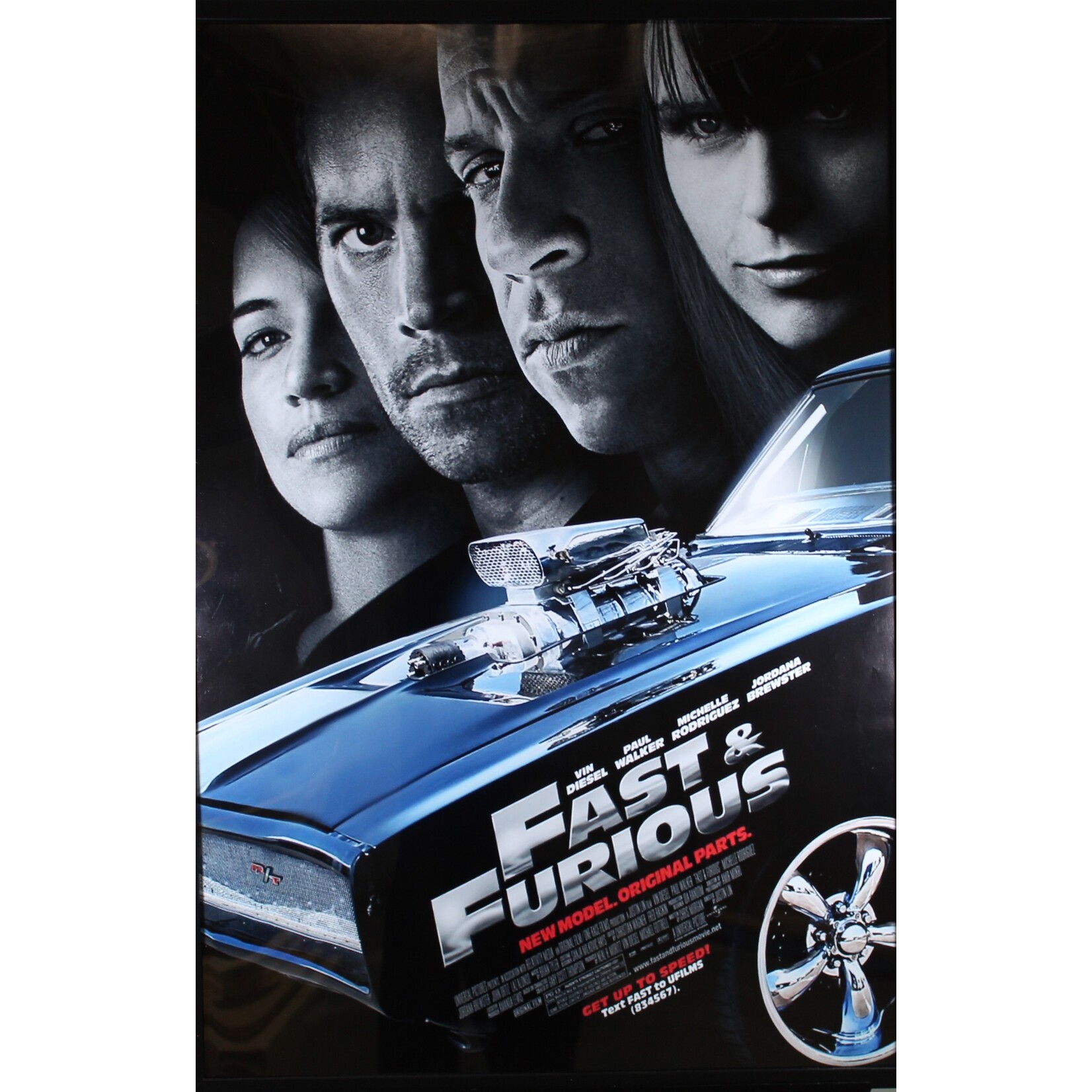 Printing Fast & Furious Movie Poster