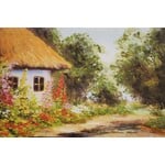 Printed Painting Window View