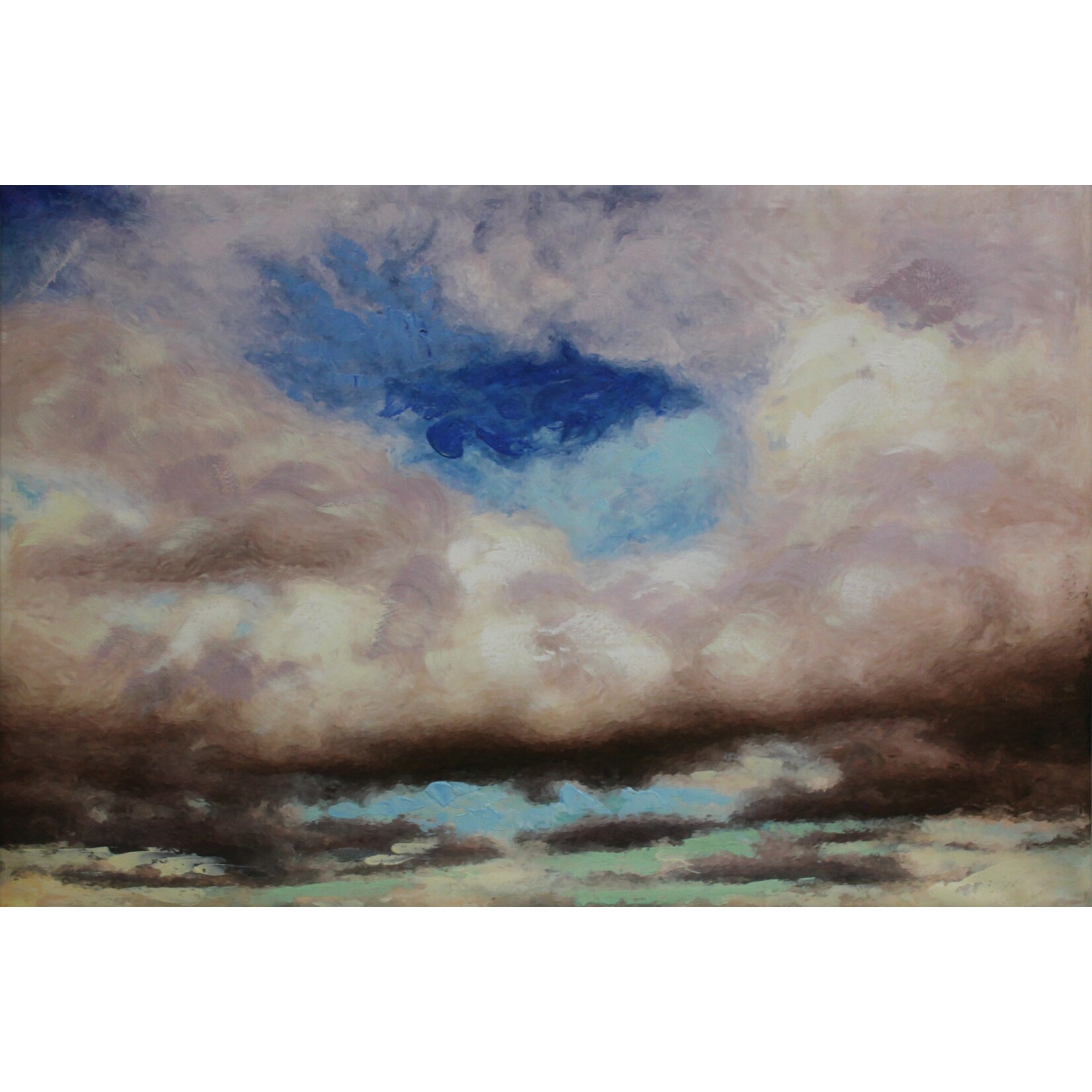 Printed Painting Gloomy Afternoon
