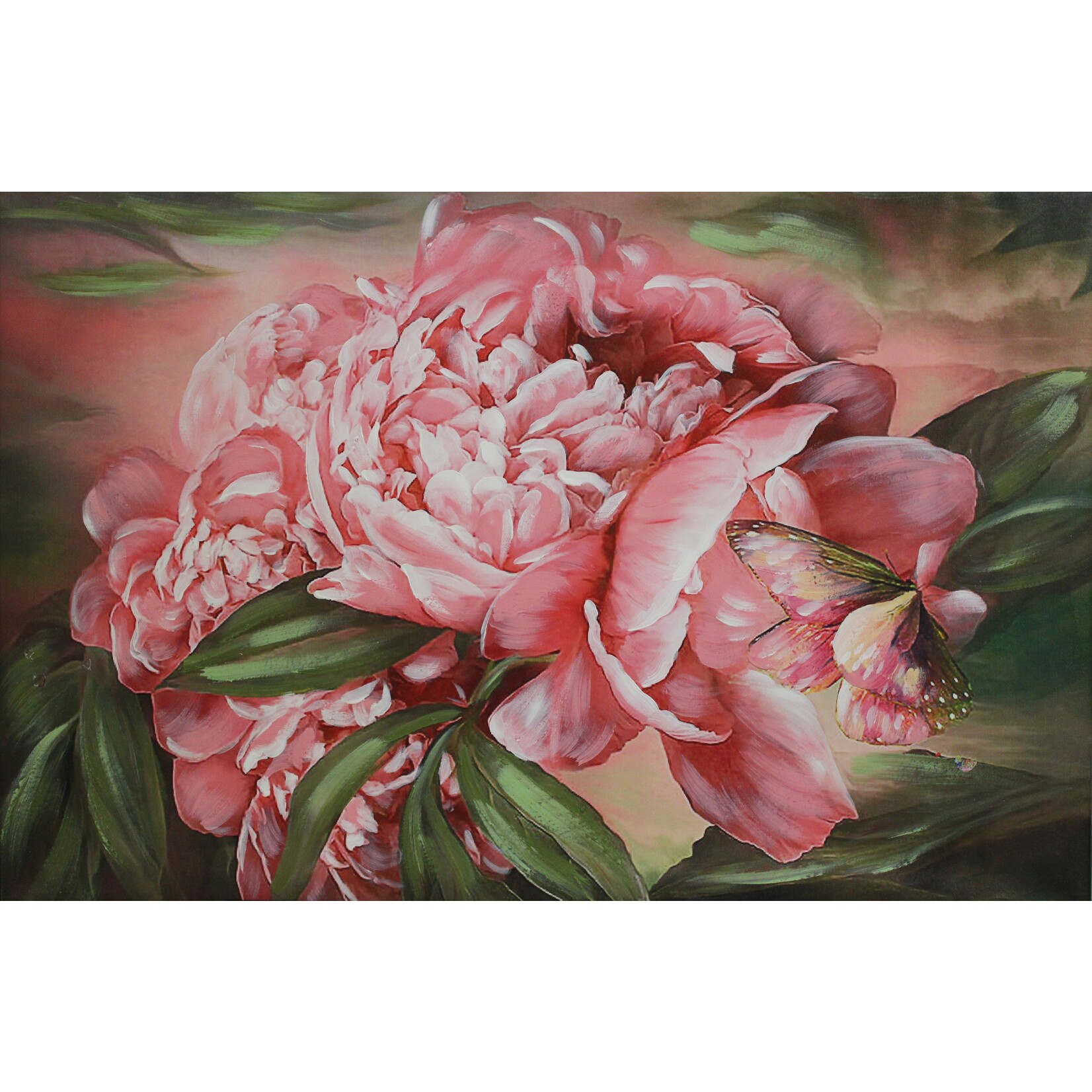 Printed Painting Pink