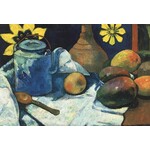 Printing Still Life with Teapot and Fruit III