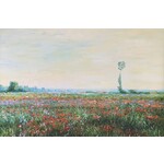 Oil Painting Poppy Field