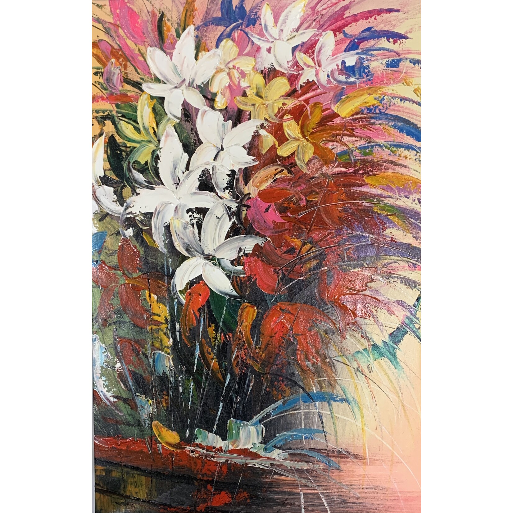 Painting Hand-Painted Flowers