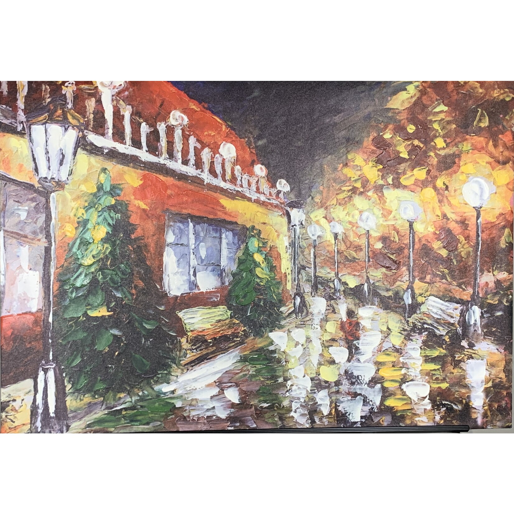 Printed Painting Streetlight