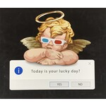 Printing Baby Angel In 3D Glasses