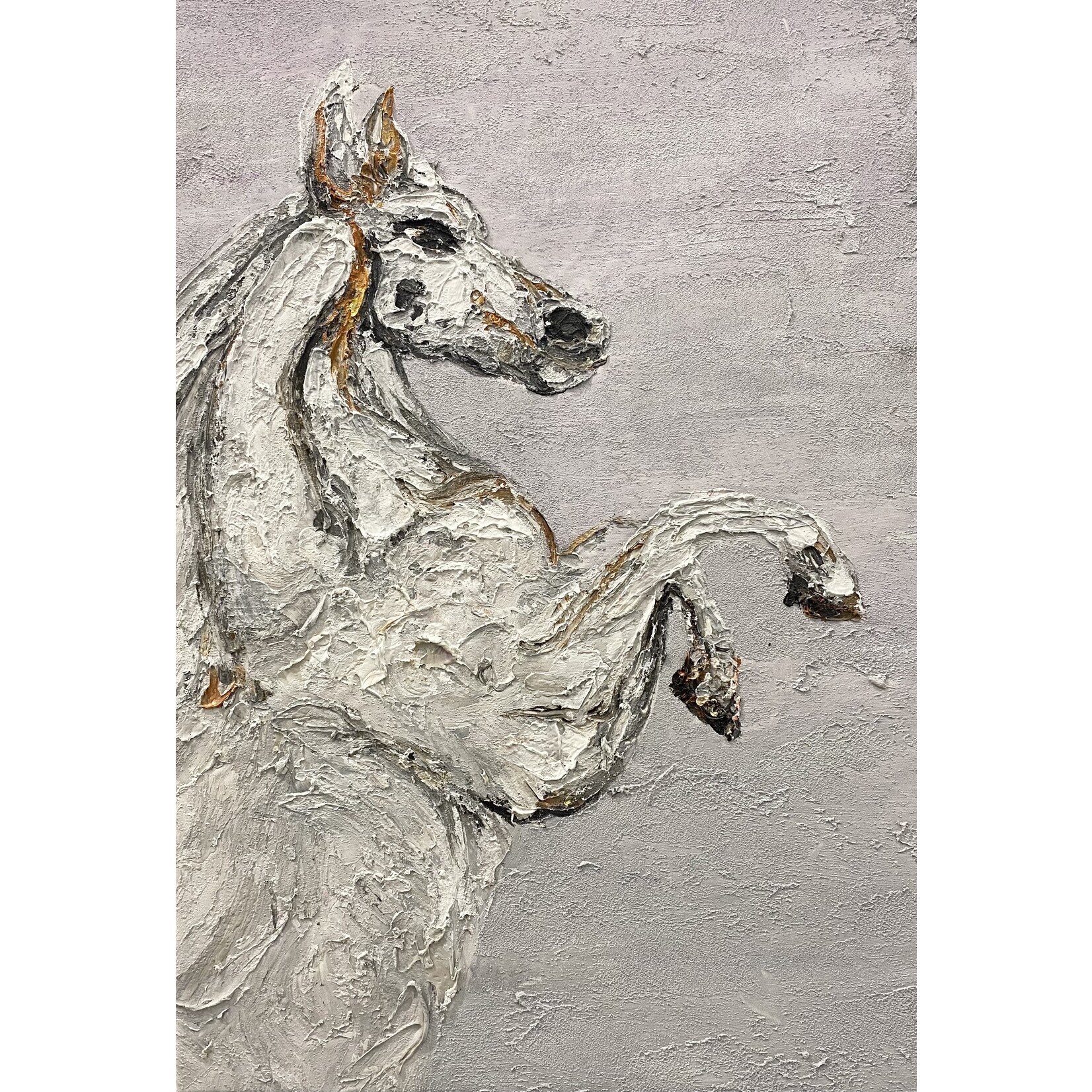 Oil Painting Abstract Horse 4