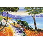 Oil Painting Beautiful Seascape