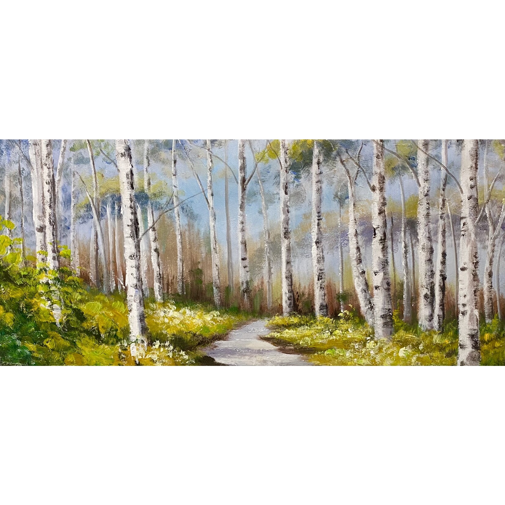Painting Dense Forest