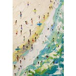 Oil Painting Modern Beach 3D Palette Knife Painting