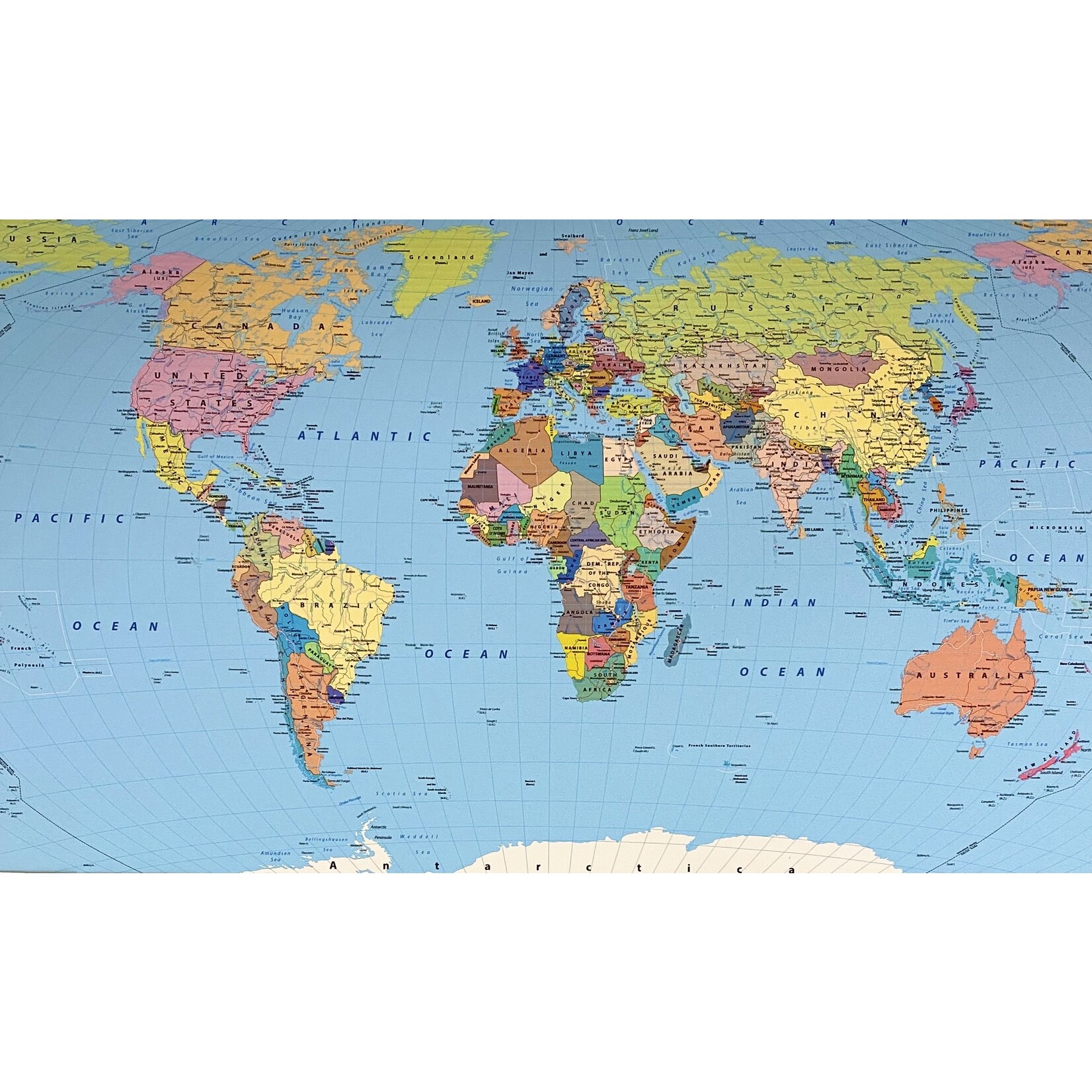 Printing World Map
