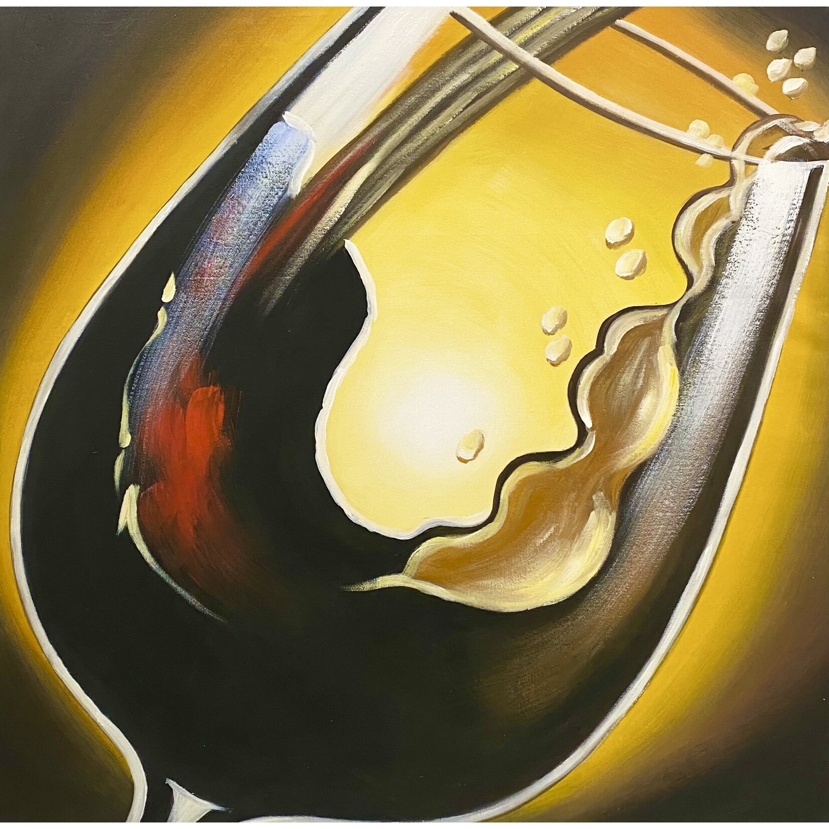 Painting Wine O'clock