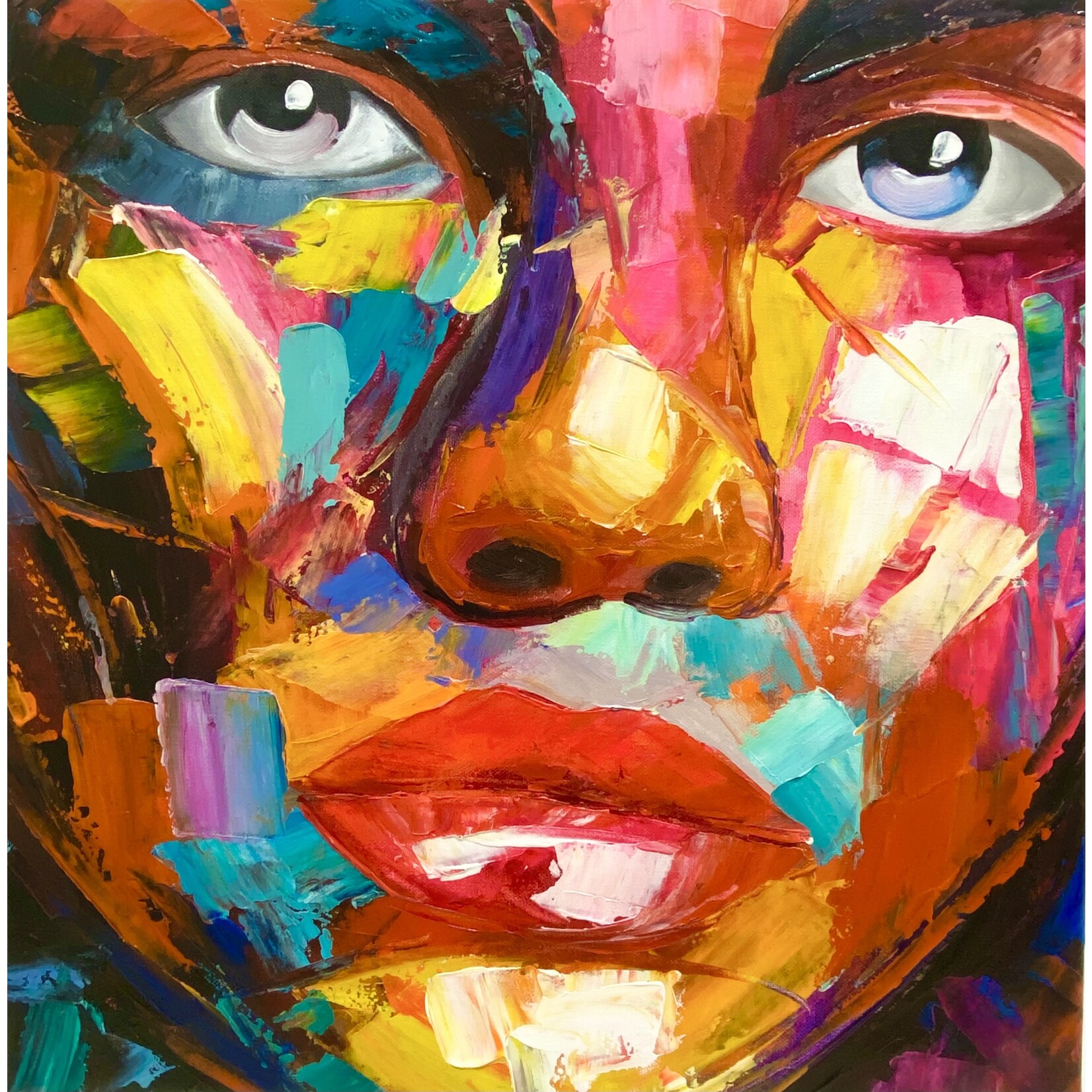 Painting Vibrant - Woman