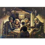 Painting The Potato-eaters Of Vincent Van Gogh