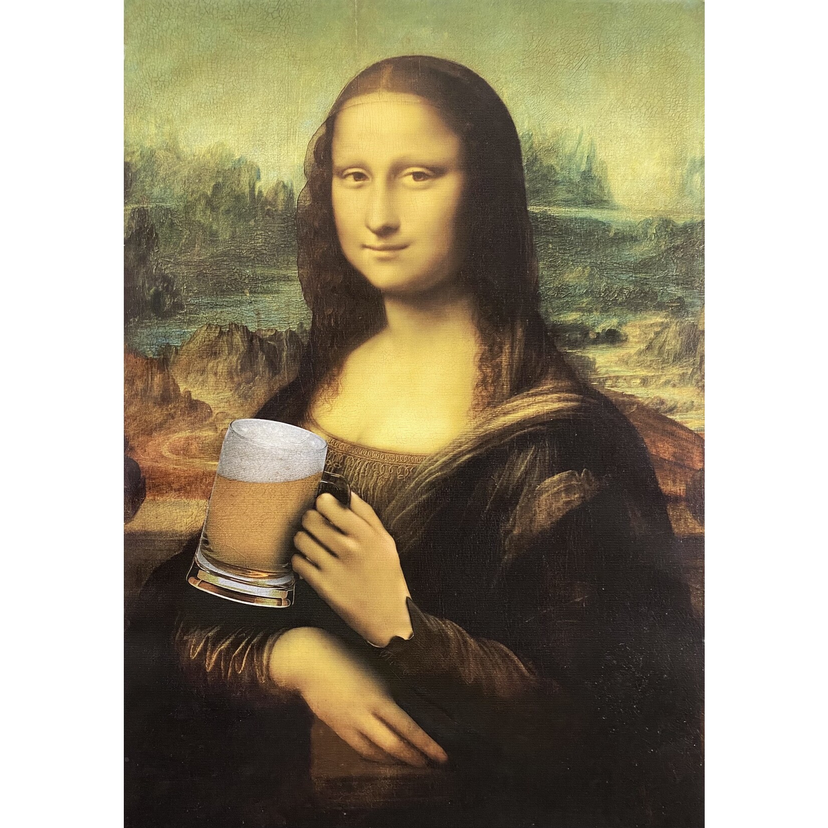 Printing Mona Lisa - Cheers III